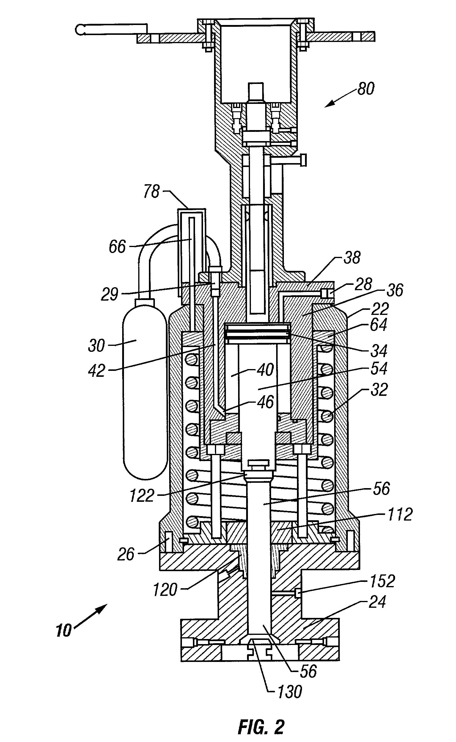 Valve actuator and method