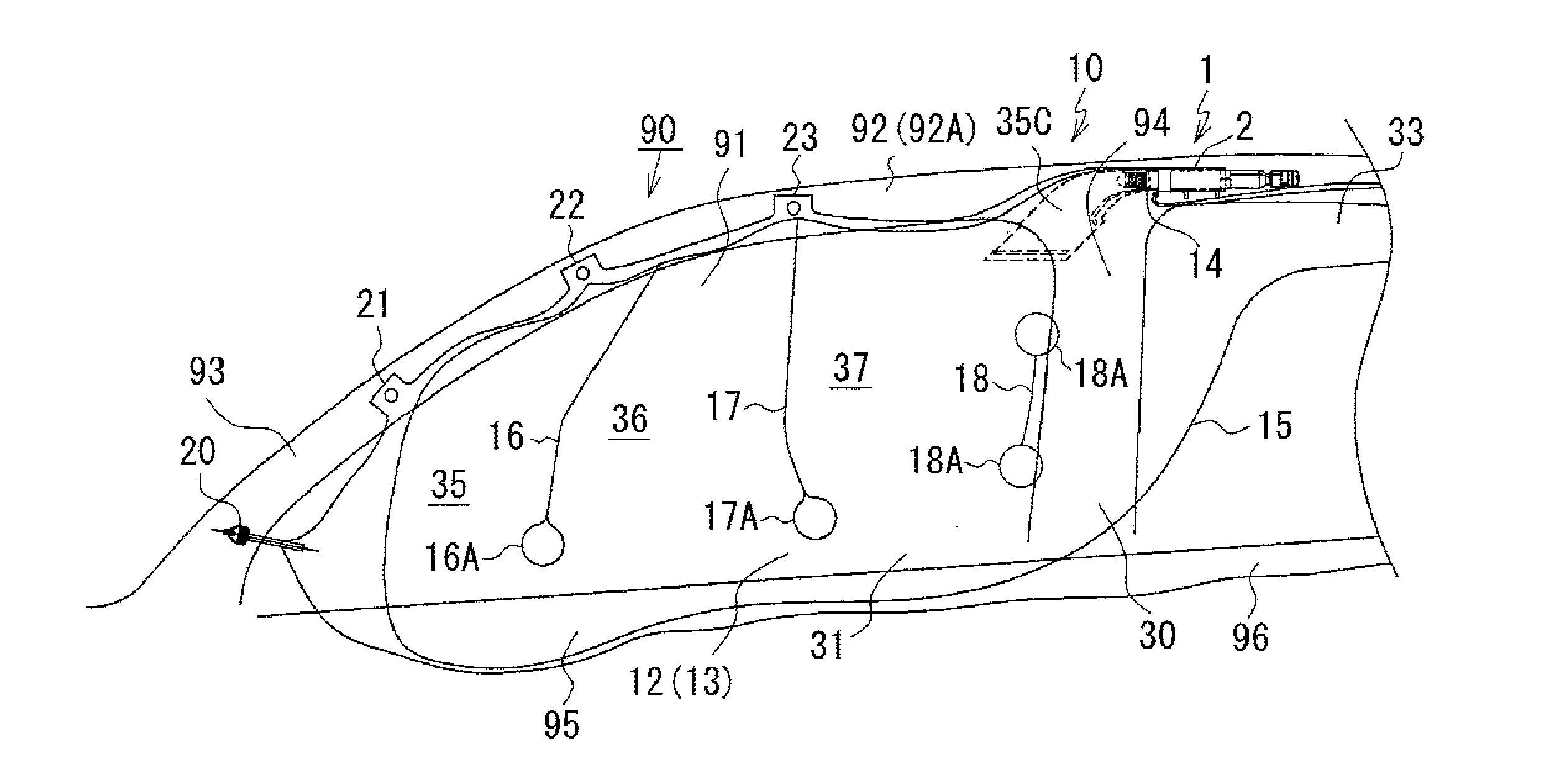 Airbag device