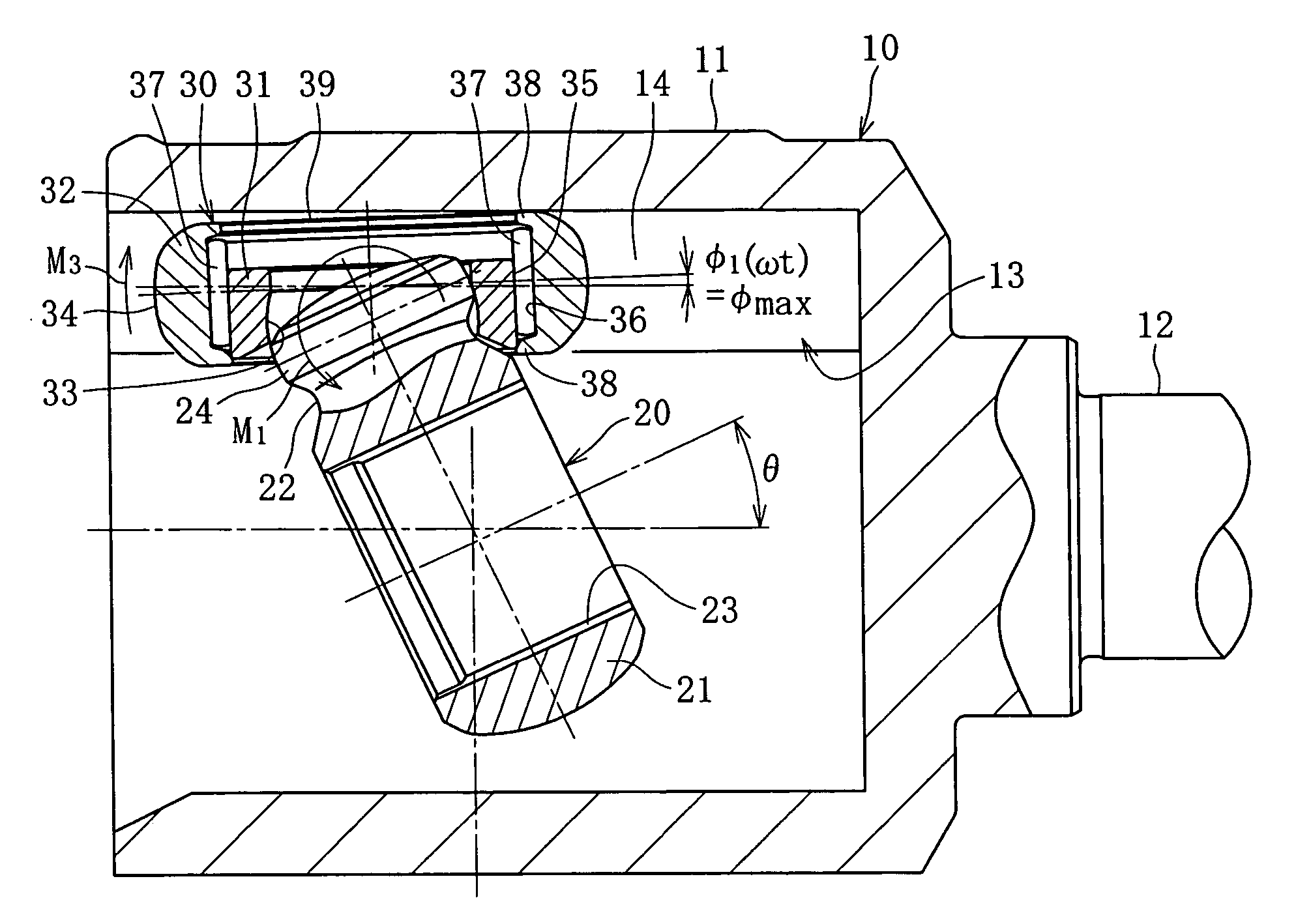 Tripod type constant velocity universal joint