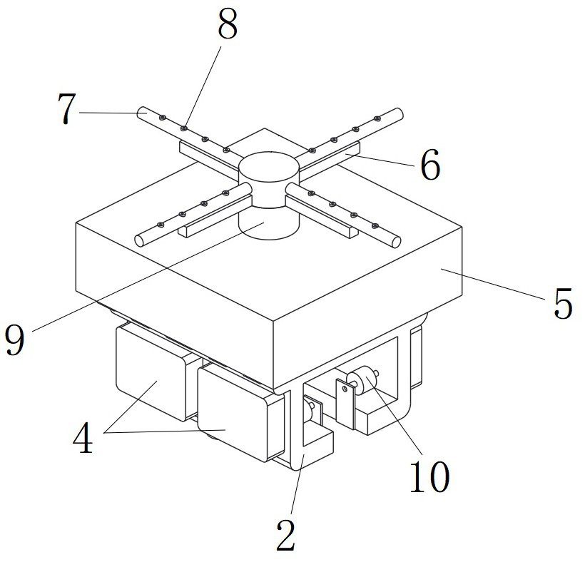 Unmanned plant protection machine with electric track and charging and liquid-adding method