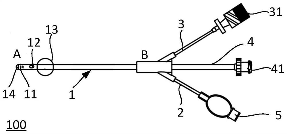 Cerebrospinal fluid drainage tube and cerebrospinal fluid drainage device