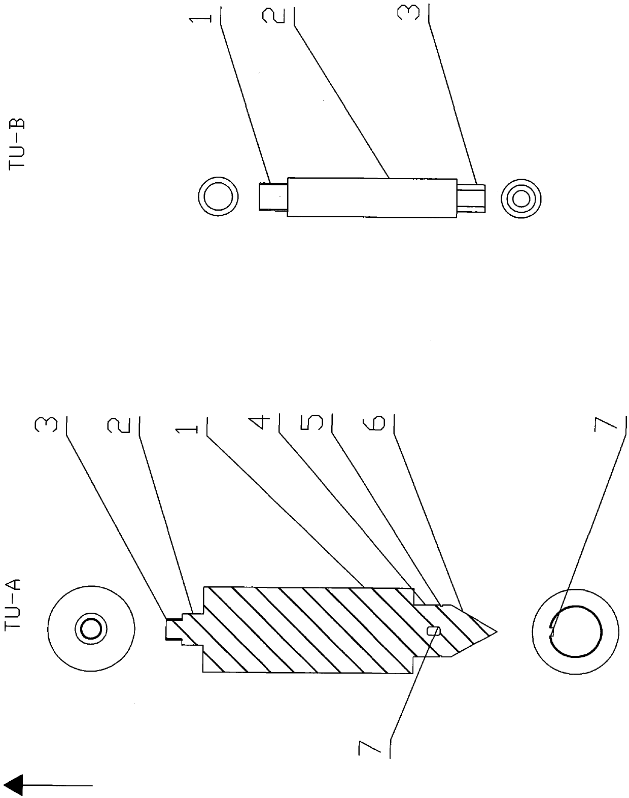 Hydraulic multi-head fixed rail echelon backing-off cutting cylindrical gear one-step molding equipment