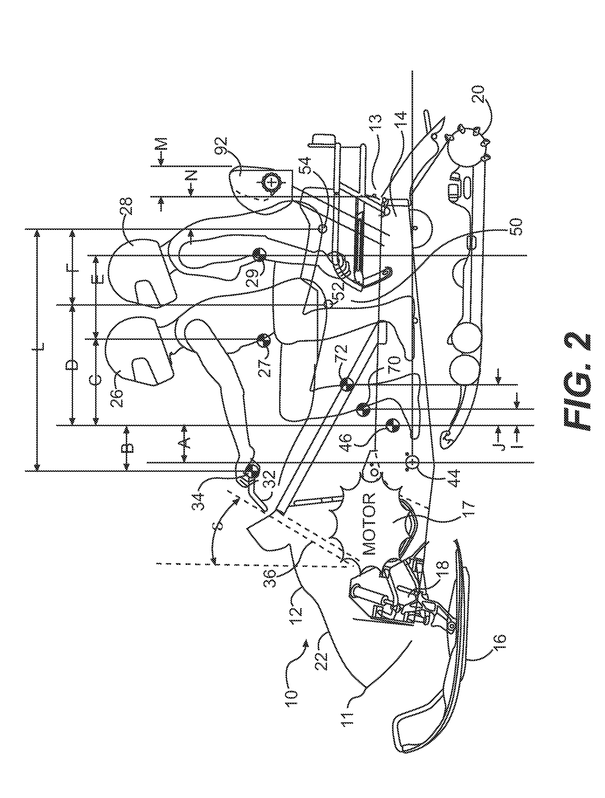 Snowmobile rider positioning