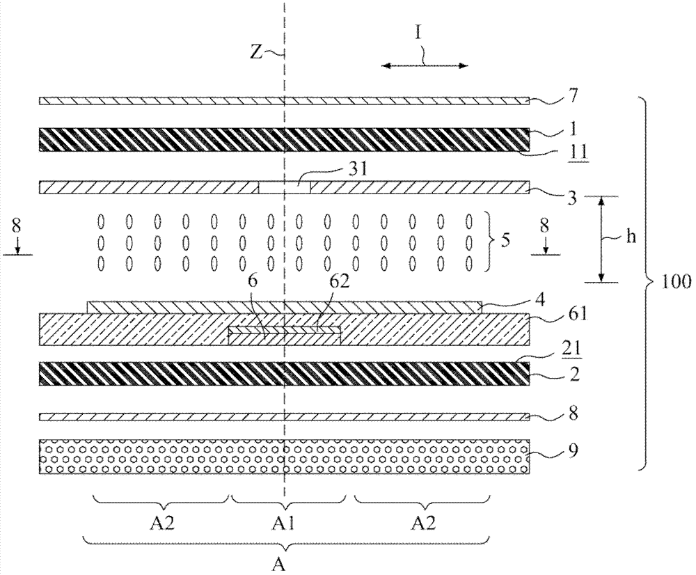 Liquid crystal display device with transmissive and reflective units