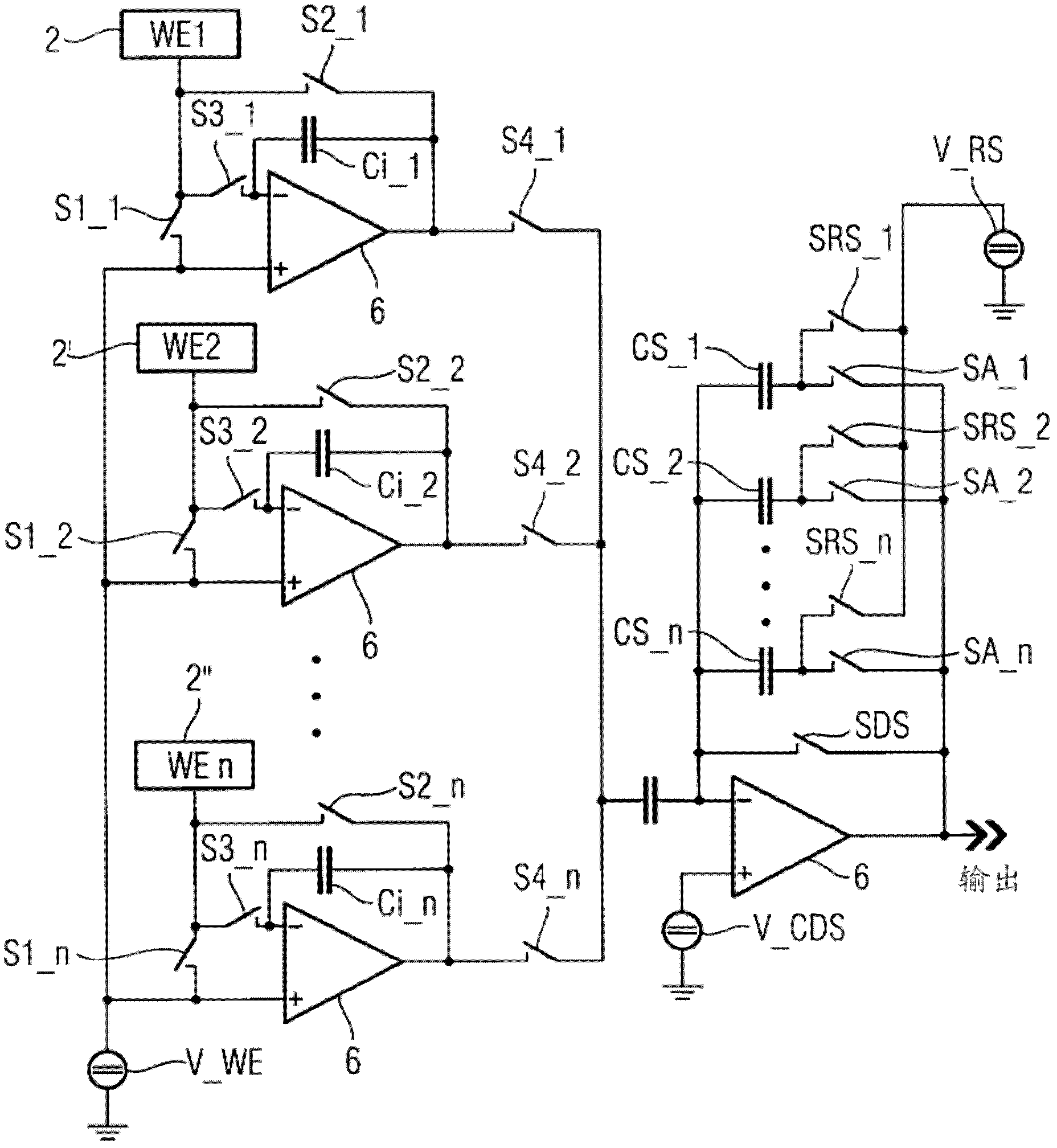 Arrangement and method using microsensors for measuring cell vitalities