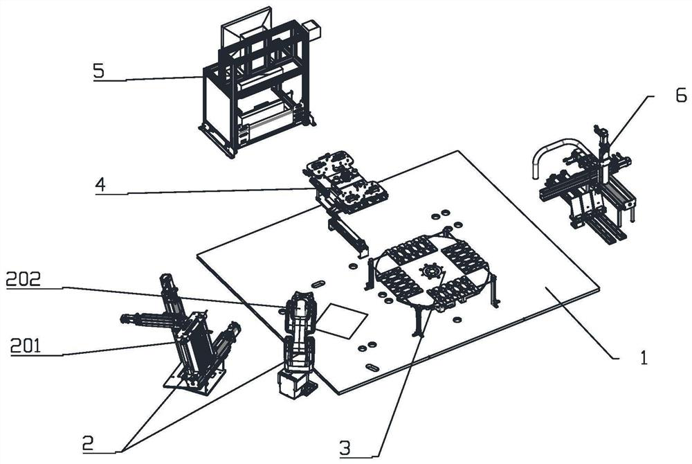 A kind of automatic feeding device for dielectric ceramics and dielectric ceramics inspection equipment