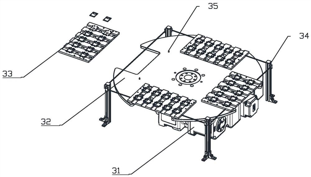 A kind of automatic feeding device for dielectric ceramics and dielectric ceramics inspection equipment