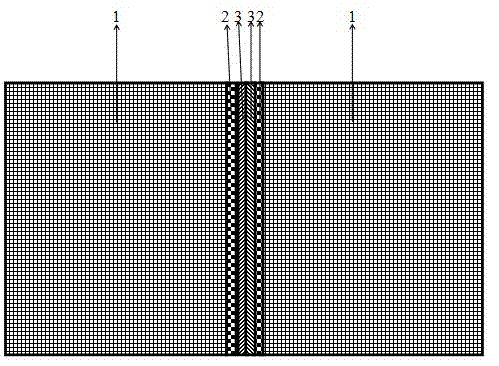 Organic light emitting diode (OLED) display panel and OLED spliced display screen with same