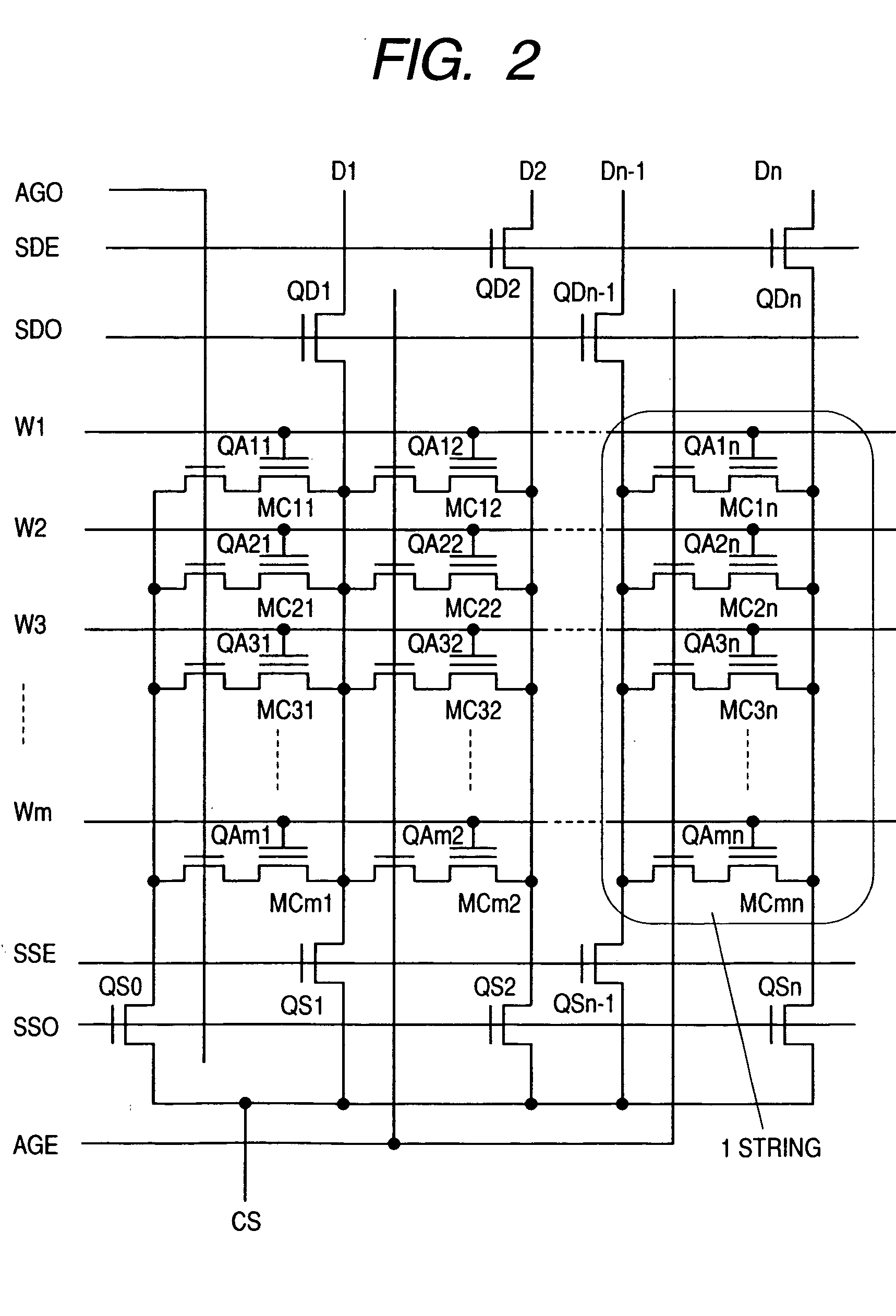 Nonvolatile semiconductor memory device