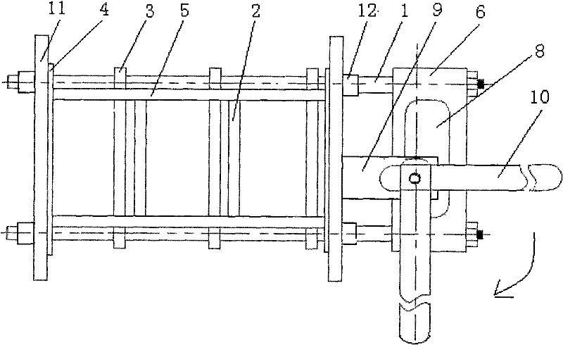 Welding device for lead acid battery electrodes