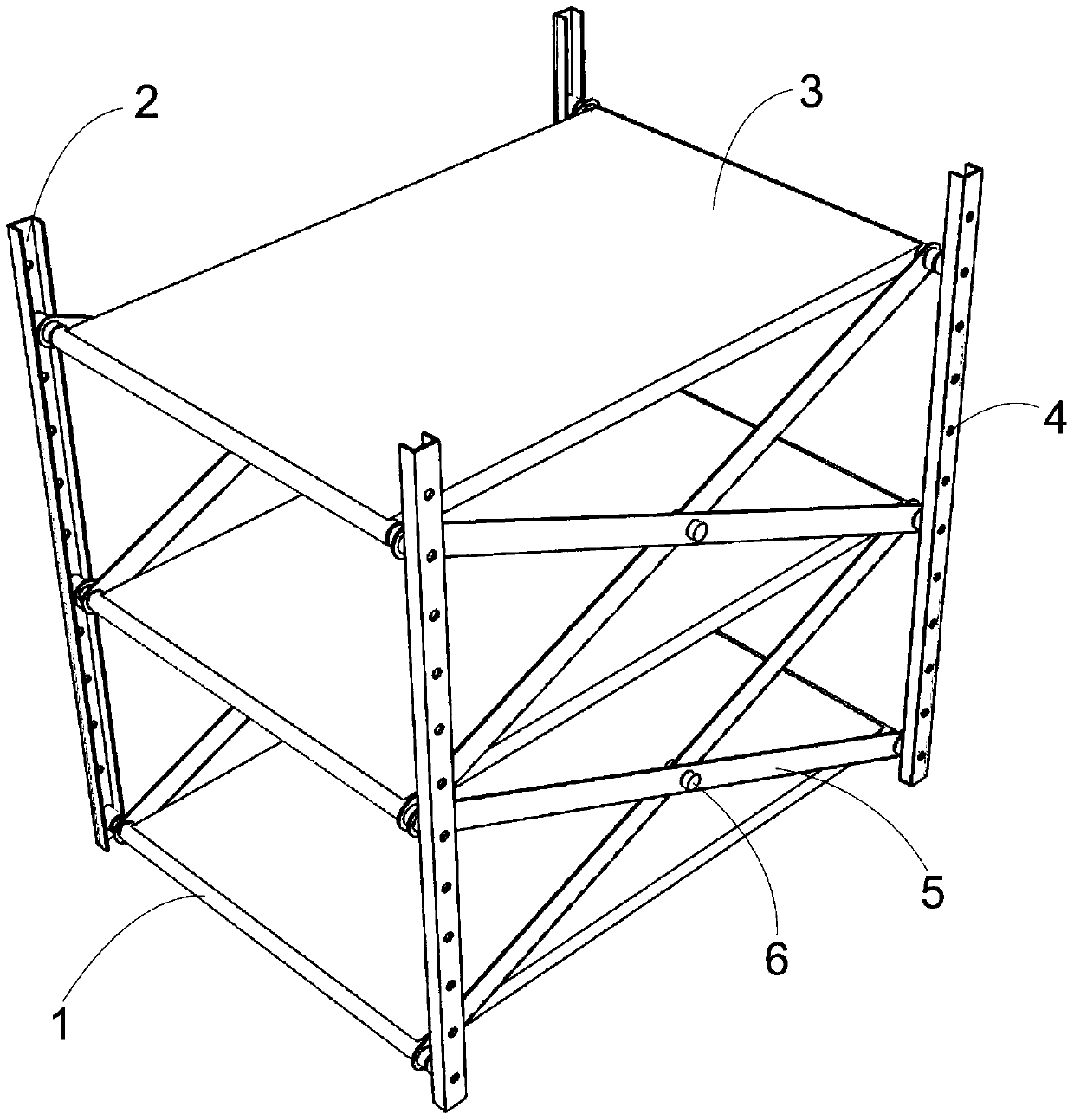 An adjustable holding frame suitable for solar street lamp pillars