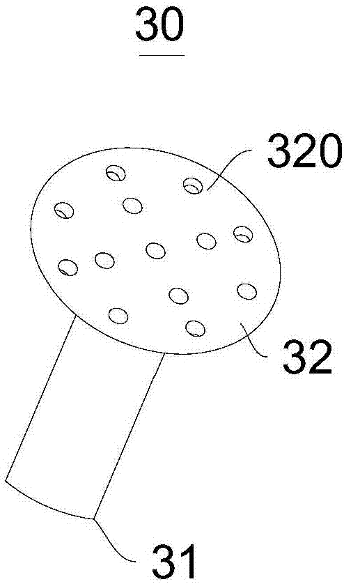 Noodles stirring device and noodles cooker