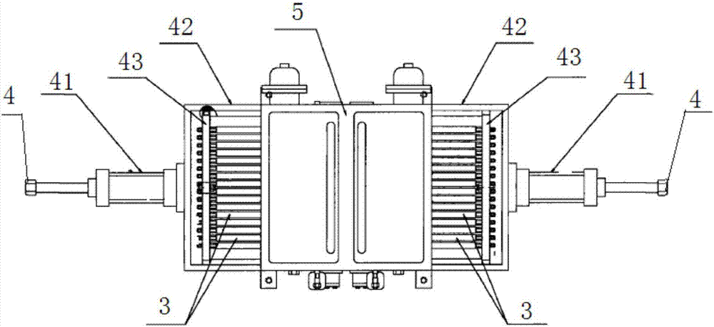 Dripping molding machine of chocolate