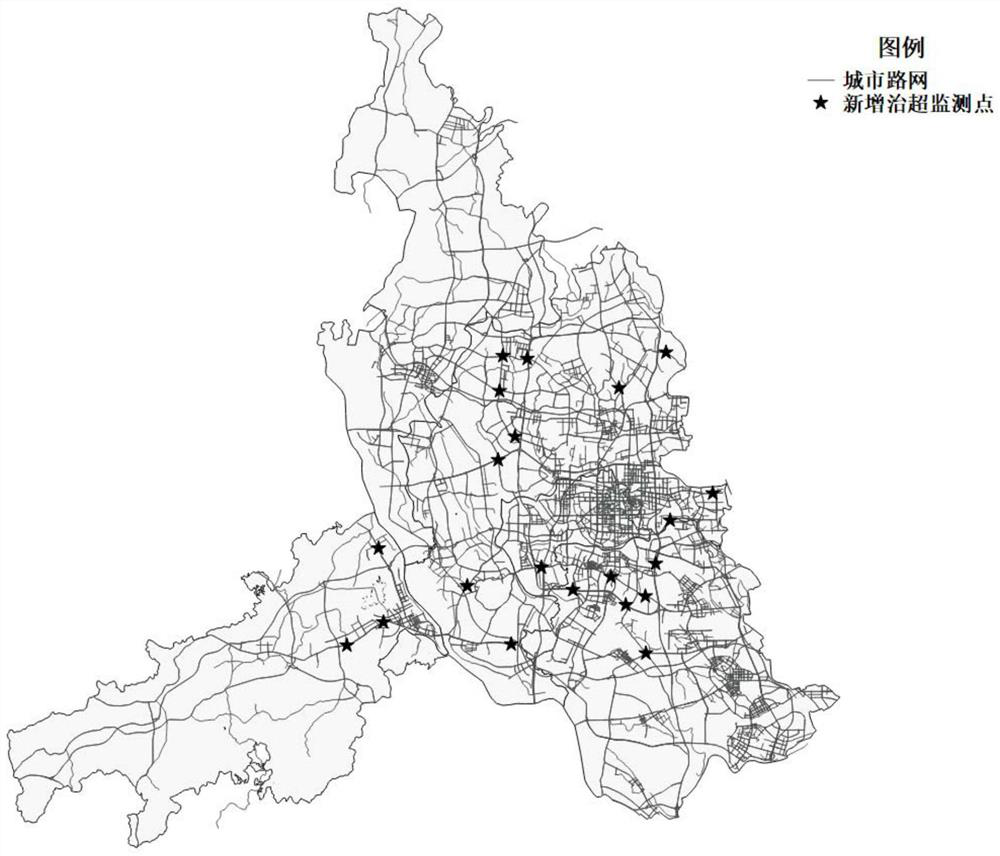 A Method of Arranging Points for Overcrowding Control Monitoring Based on the GPS Data of Freight Cars