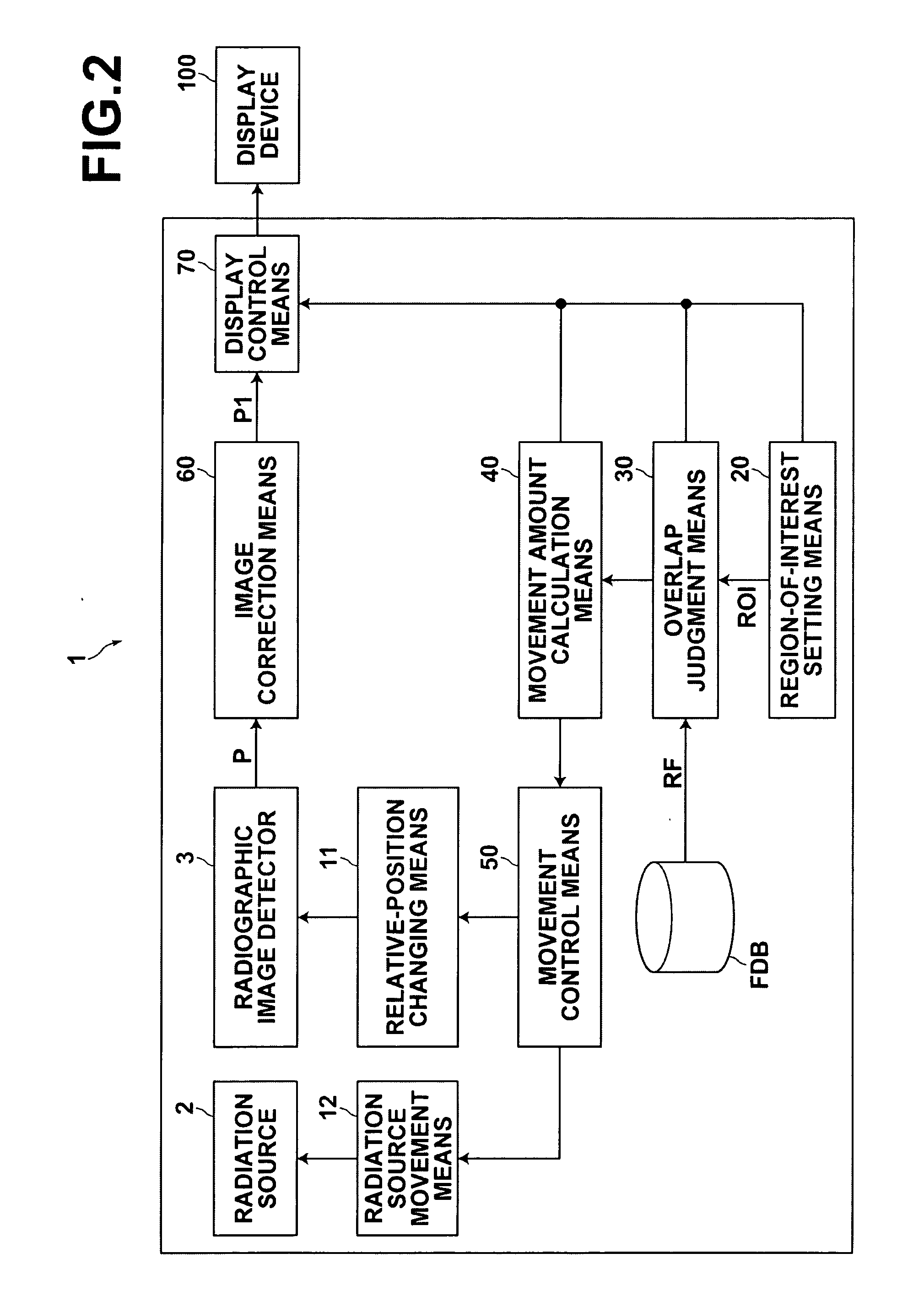 Radiographic image detection apparatus and method for controlling the apparatus