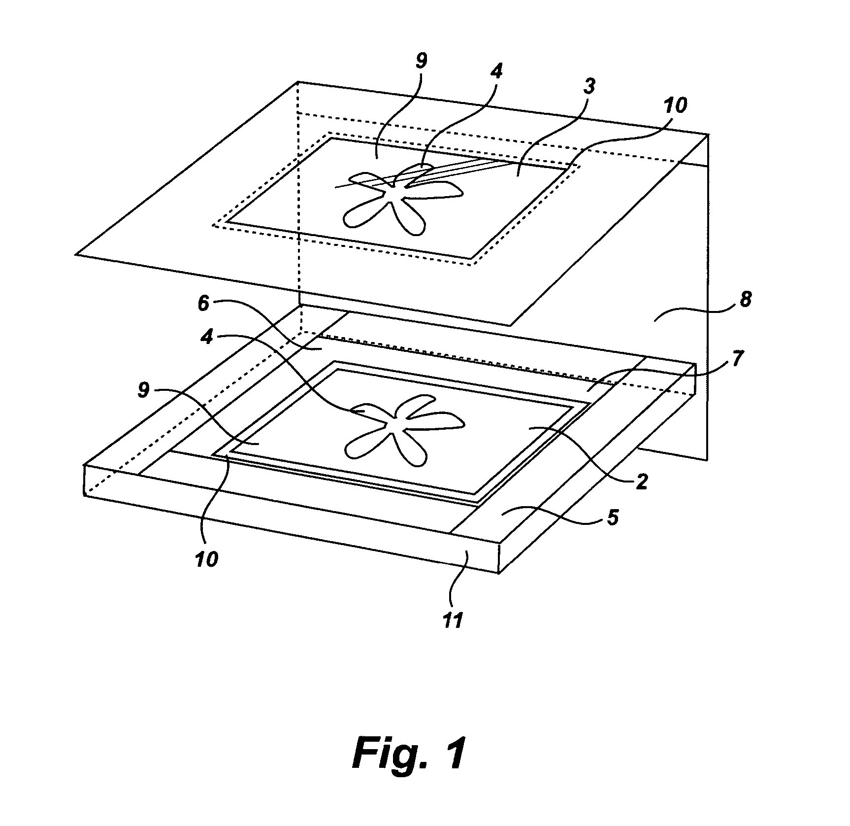 Versatile decorative object, named the Paired Image Print, having a unique visual effect and a method of making said versatile decorative object