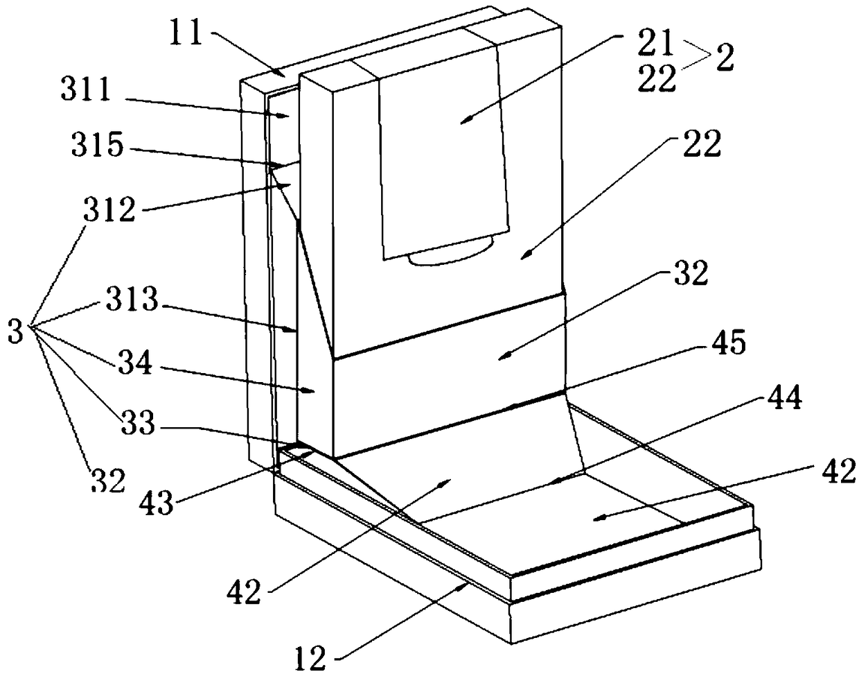 Packing box easy to unfold