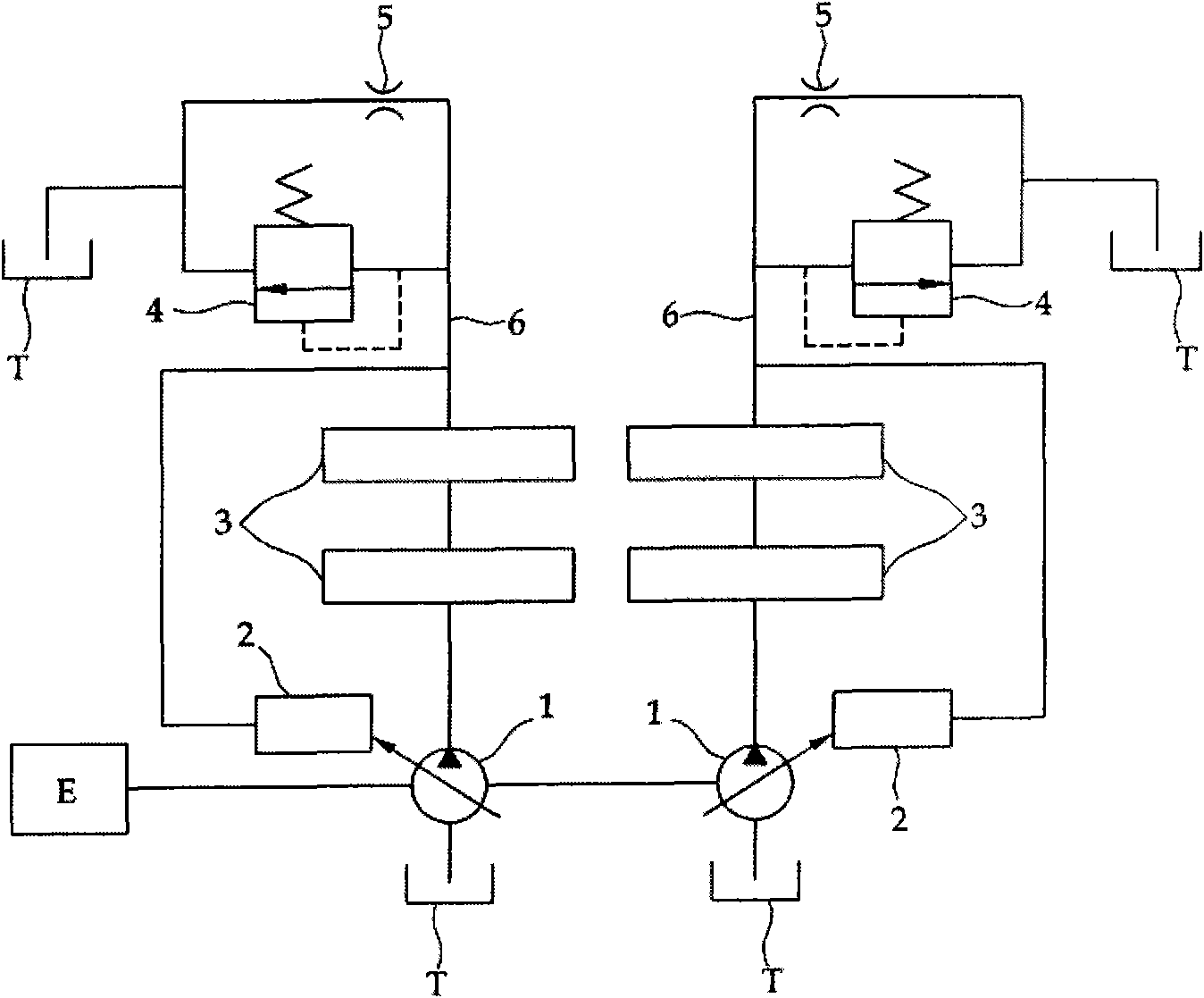 Hydraulic pump control valve for construction machinery