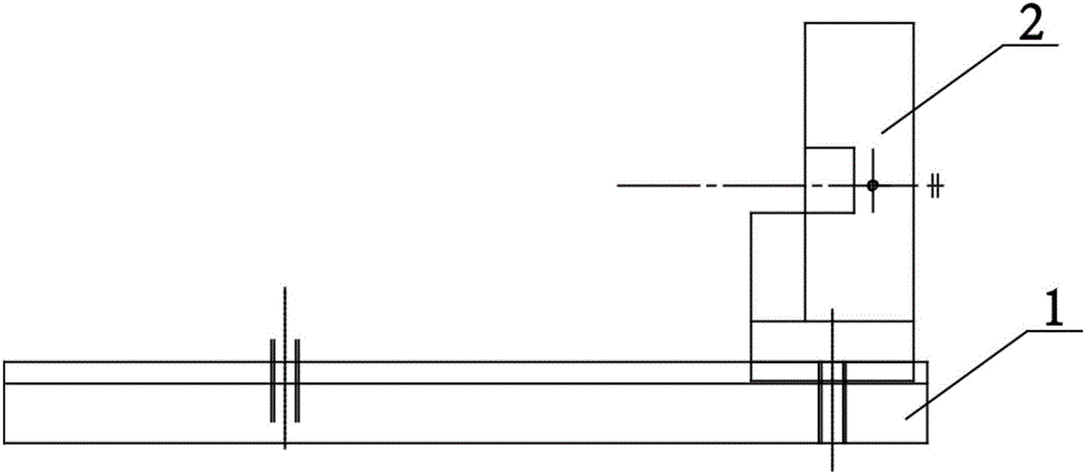 Roll guide checking platform and checking method for finishing mill and pre-finishing mill