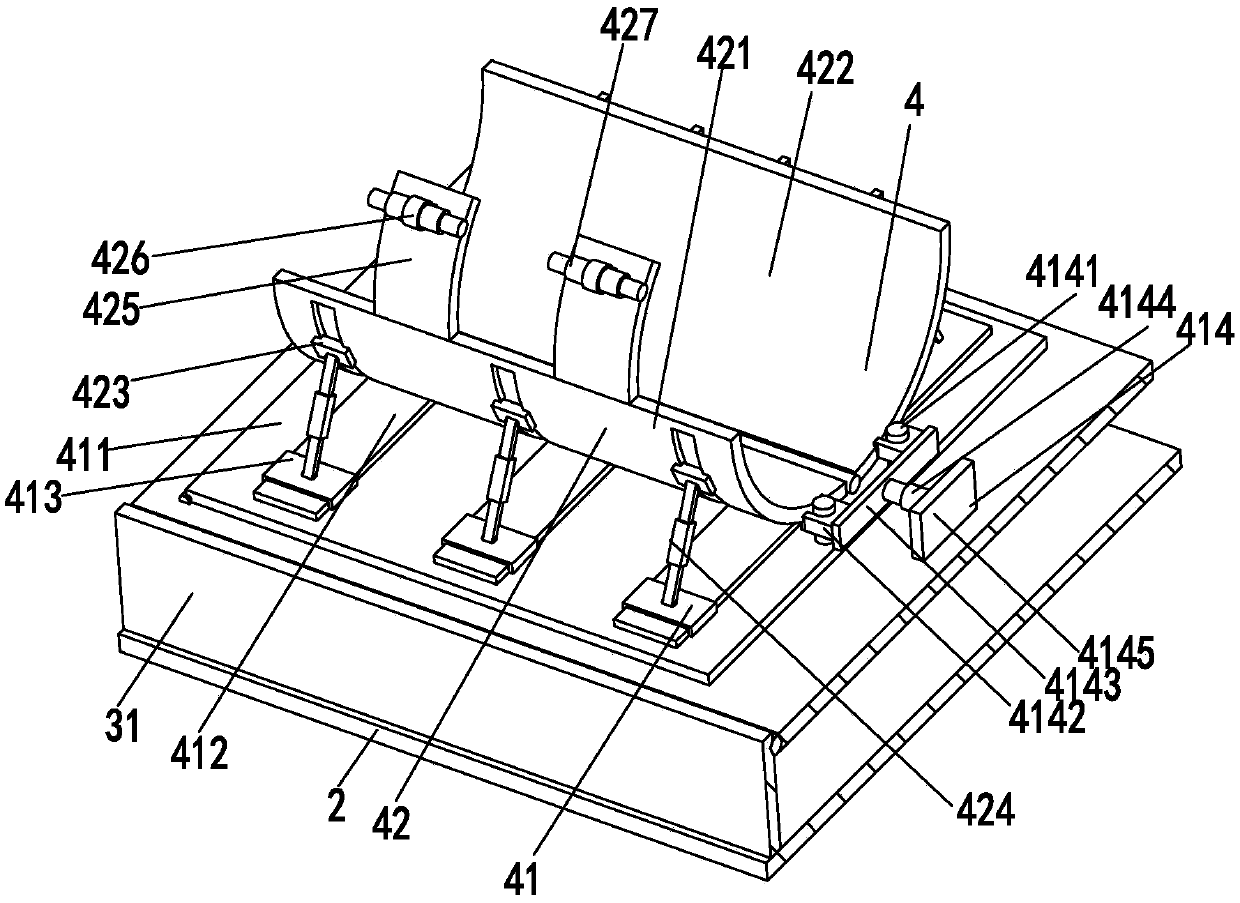 Medical capsule endoscopy auxiliary examination bed