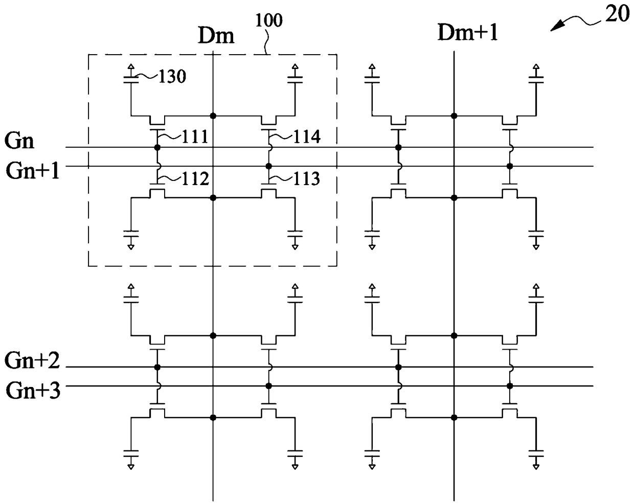 Display panel and displaying device