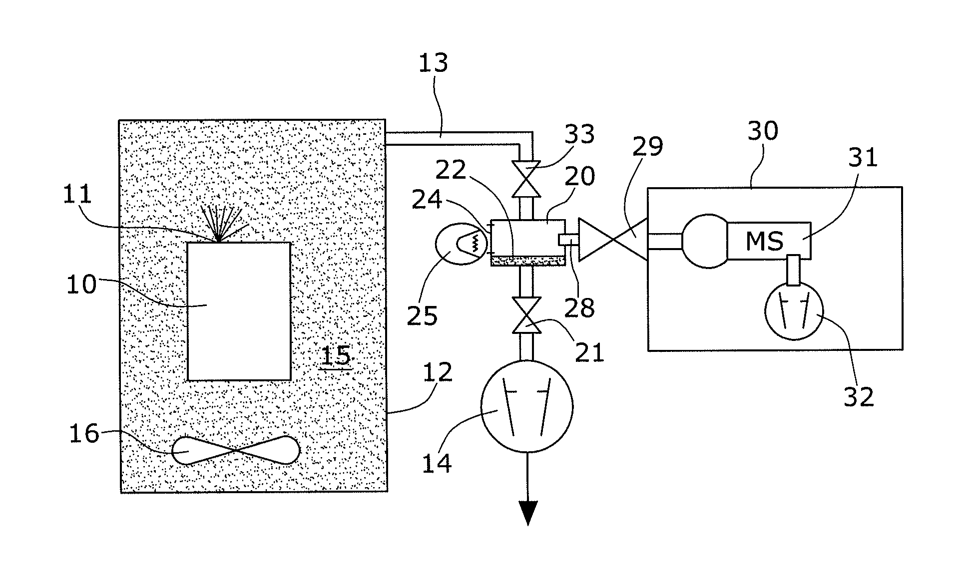 Method and device for determining leakage