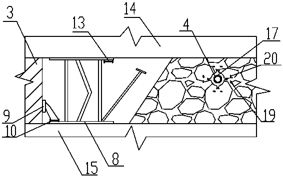 Solid and cement composite filling coal mining method