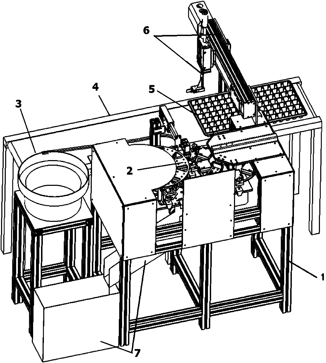 Multi-station automatic grafting device