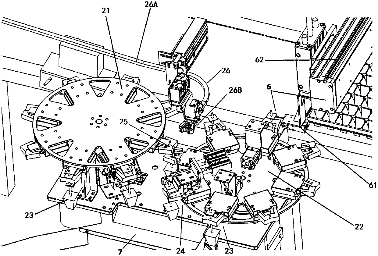 Multi-station automatic grafting device