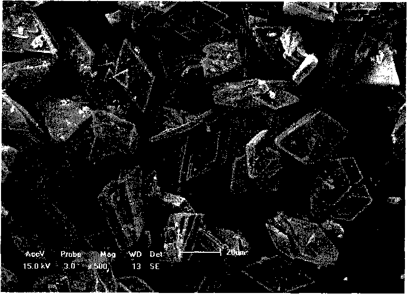 Method for preparing battery cathode active substance calcium zincate