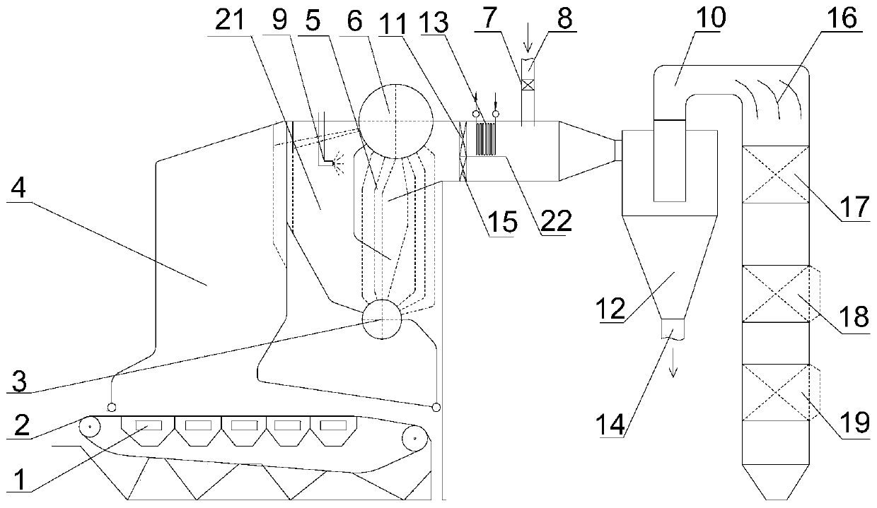 SCR inlet flue gas pre-treatment system and method