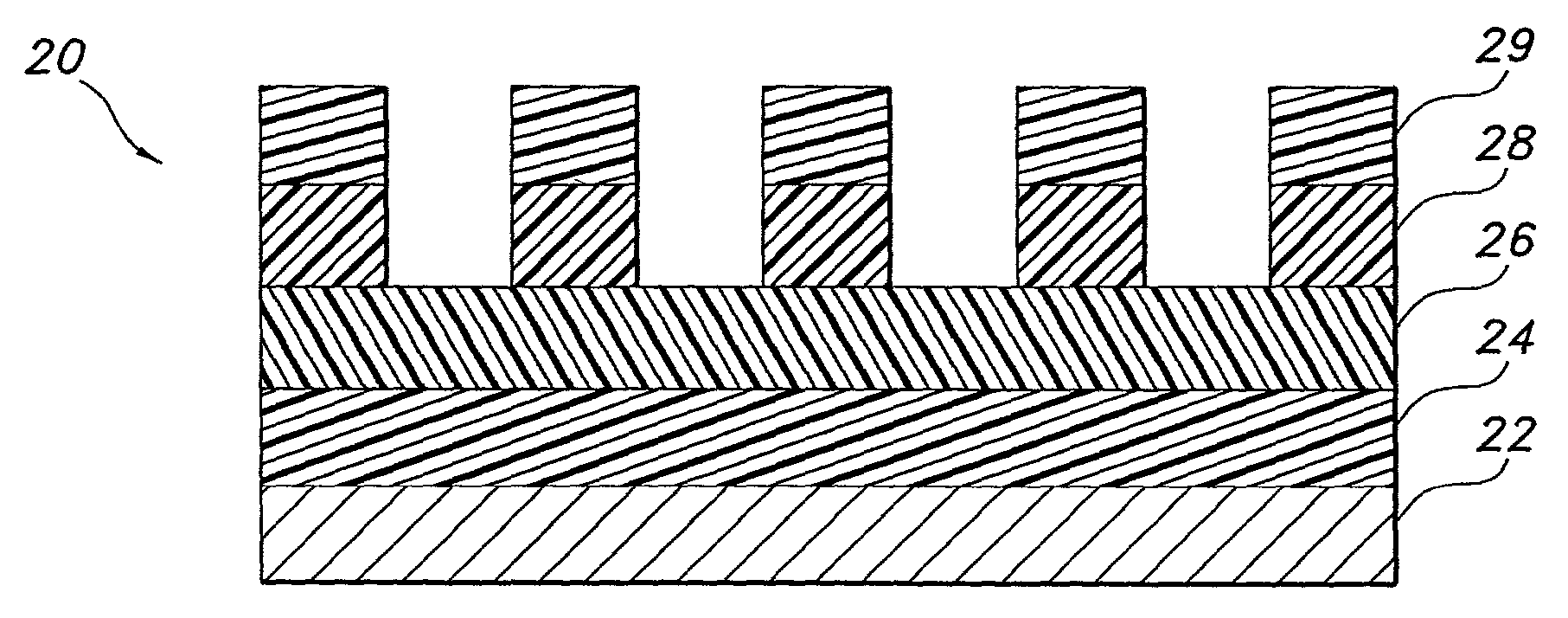 Heat transfer paper with peelable film and discontinuous coatings