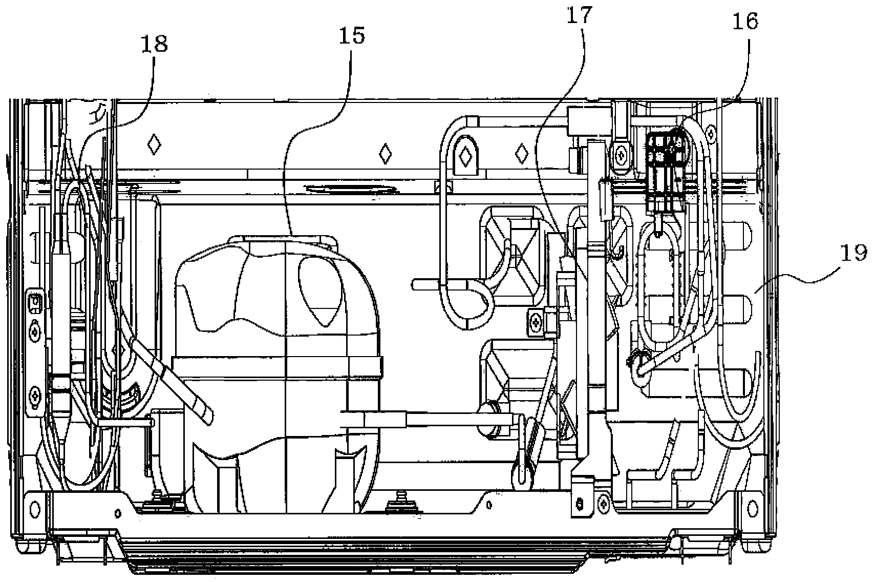 Refrigerator and freezer