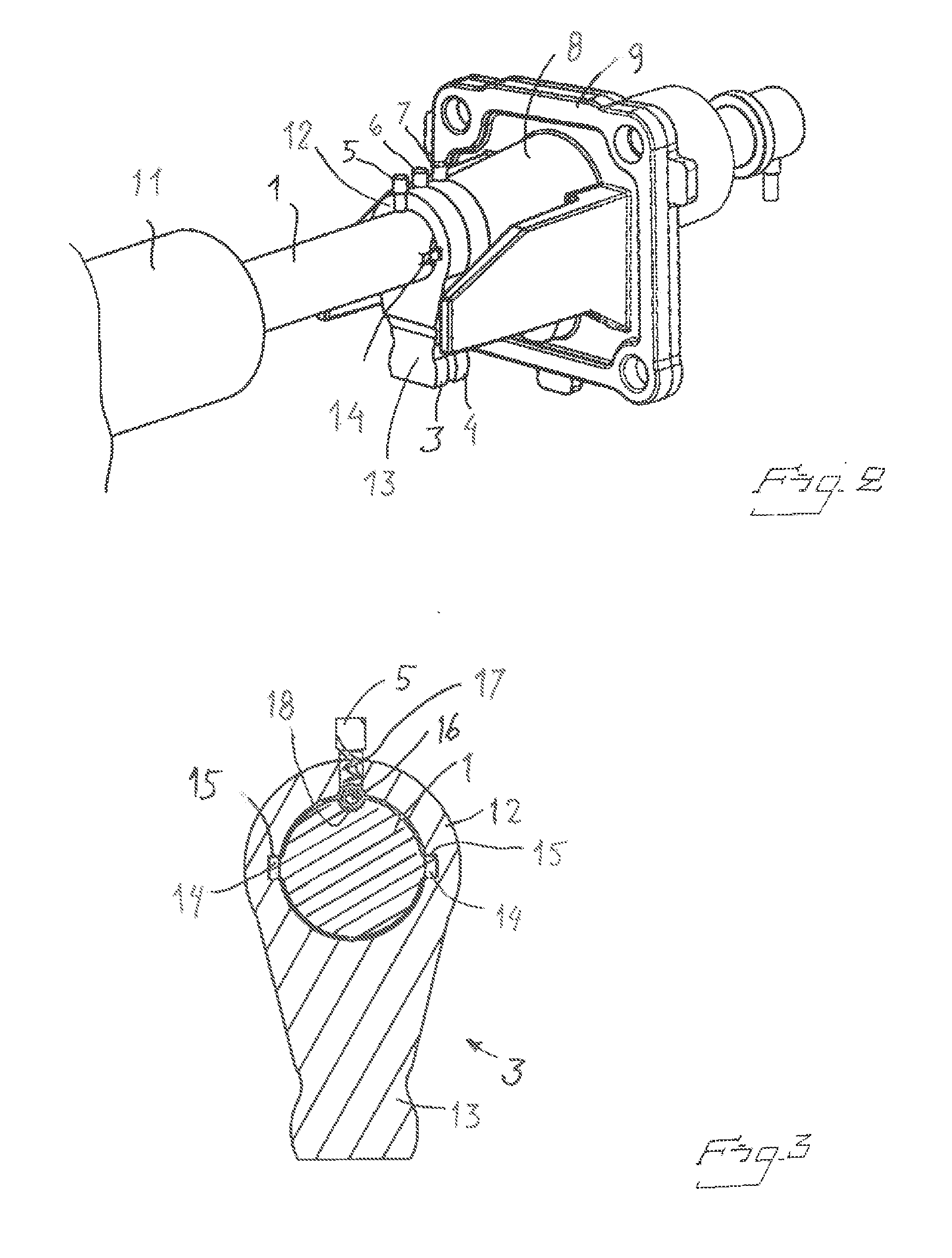 Device for the automatic operation of a manual gear box