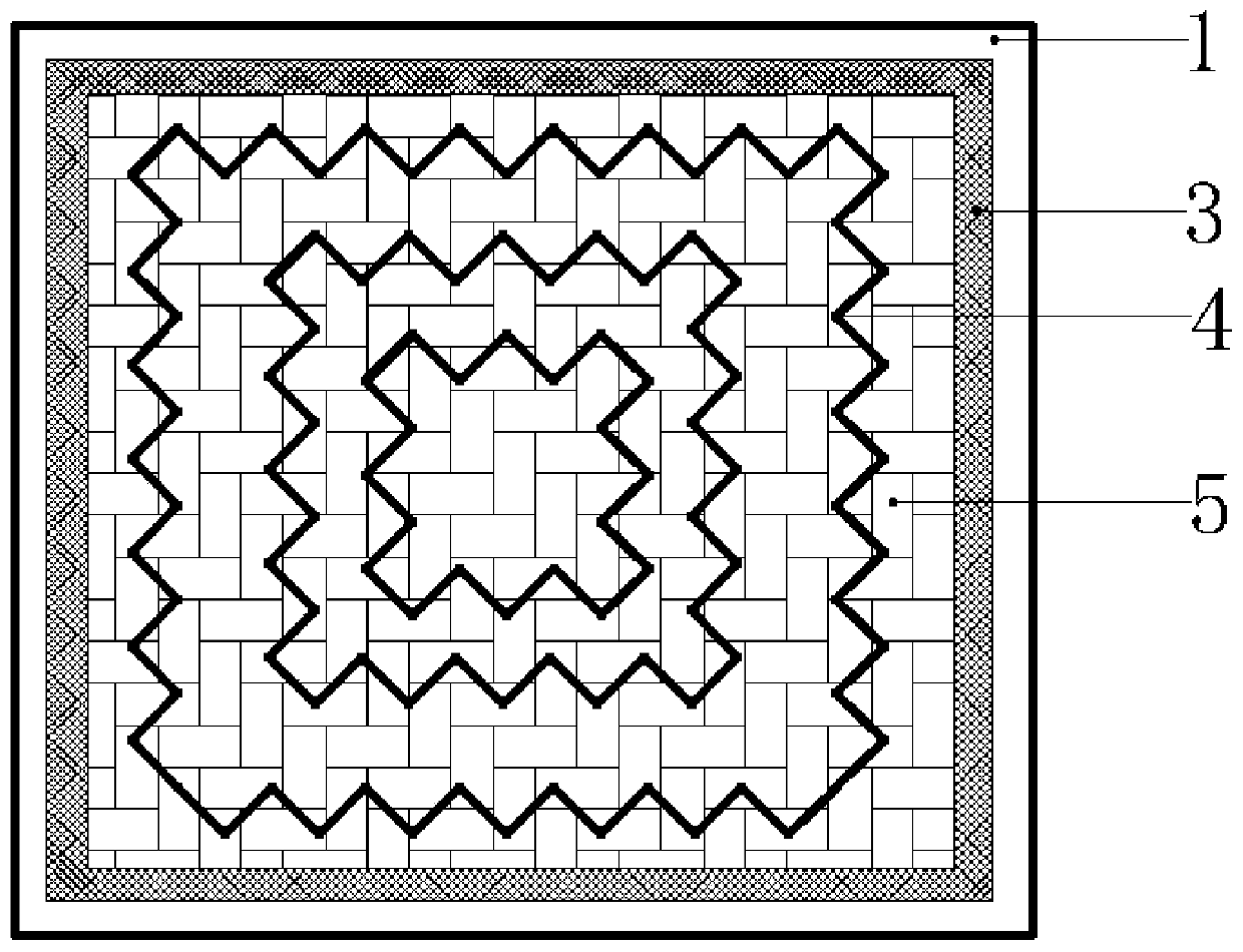 Preparation method of wear-resistant composite material with nanometer gradient fiber reinforcement