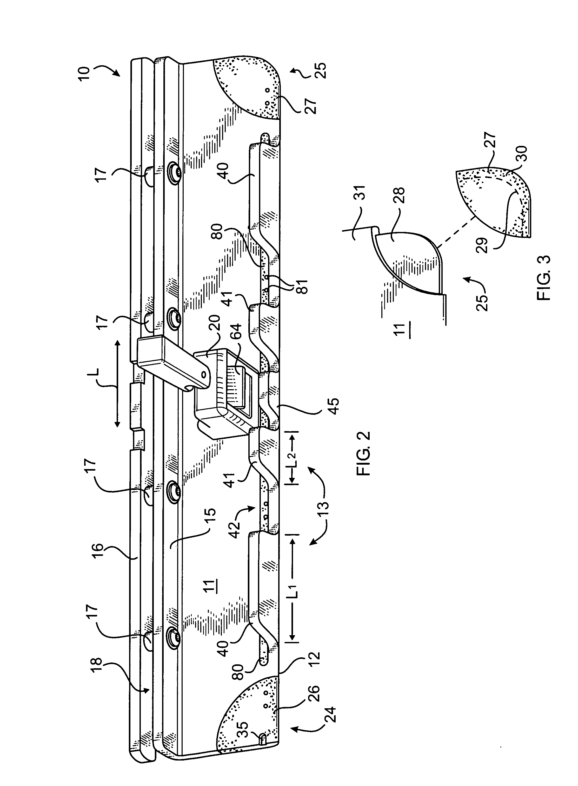 Surgical table width extension and angularly orientable attachment