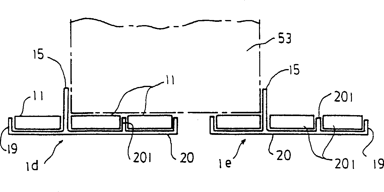 Goods display unit