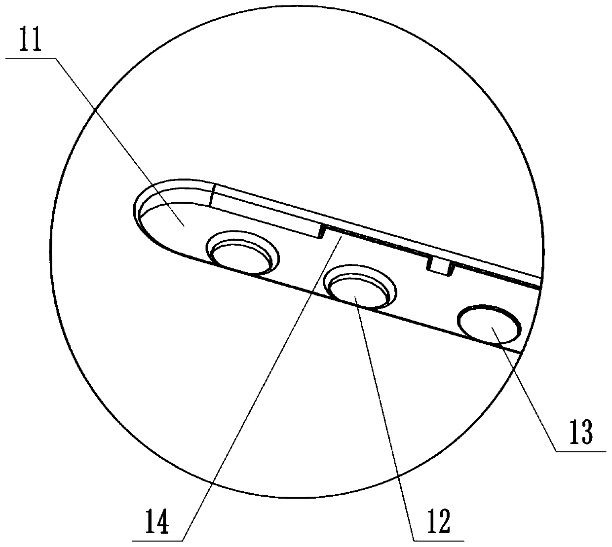 Corn plot precision metering plate capable of adjusting seed-sowing and application method thereof