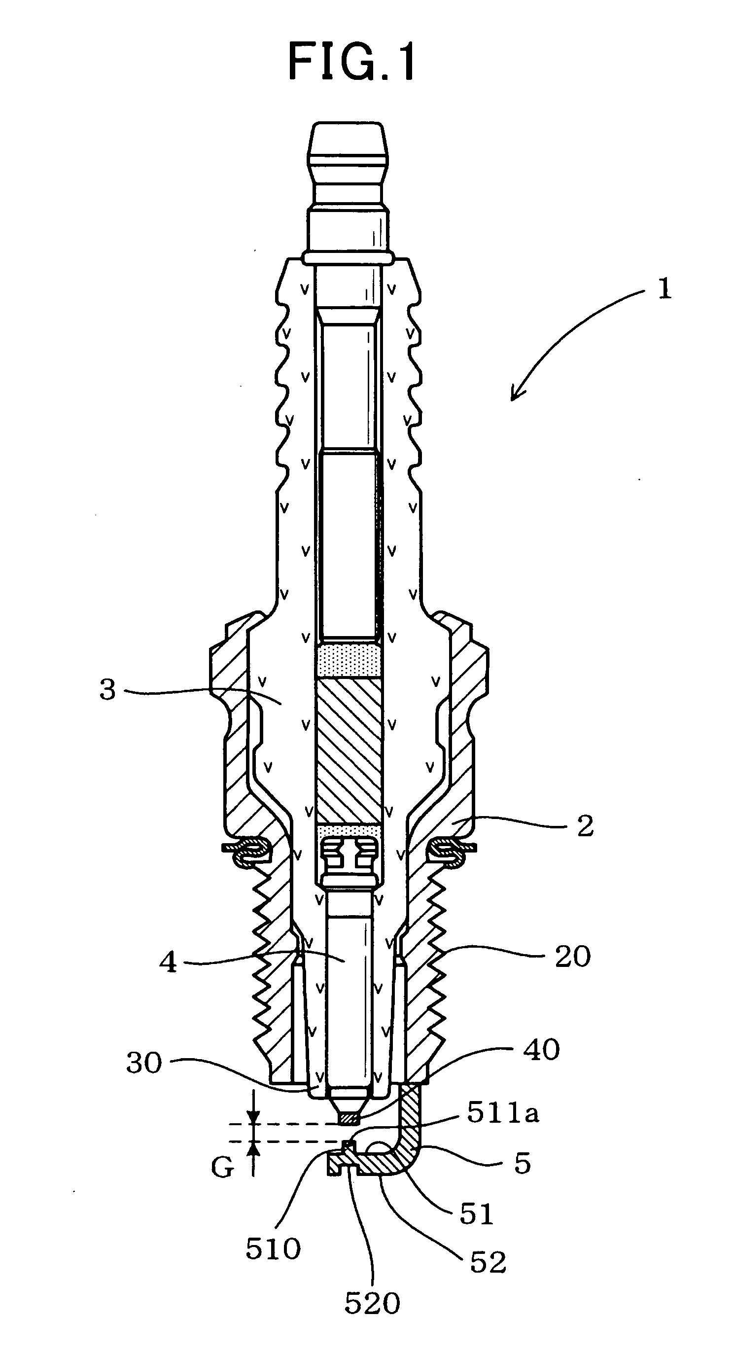 Spark plug for internal combustion engines and method for manufacturing the spark plug