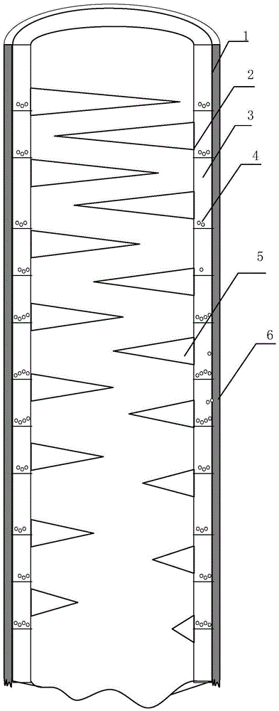 Rainwater flow guiding pipe with silencing pipe wall and silencing outer pipe wall