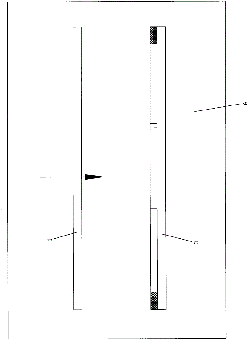 Method for acquiring vacuum during making vacuum glass member