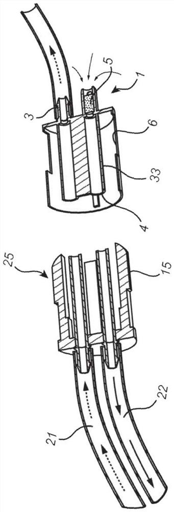 Connector devices for negative pressure wound therapy systems