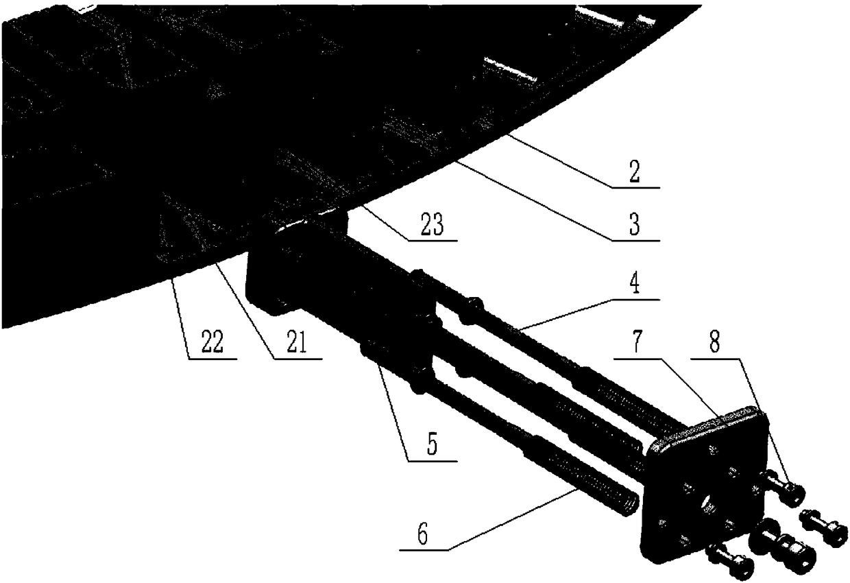 Modular contact component and large transmission slip ring contact device based on component