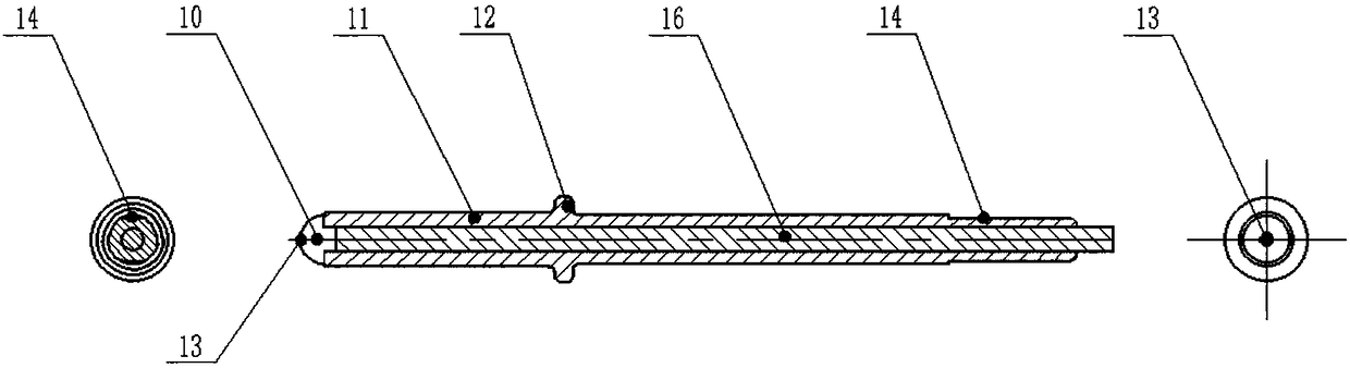 Modular contact component and large transmission slip ring contact device based on component