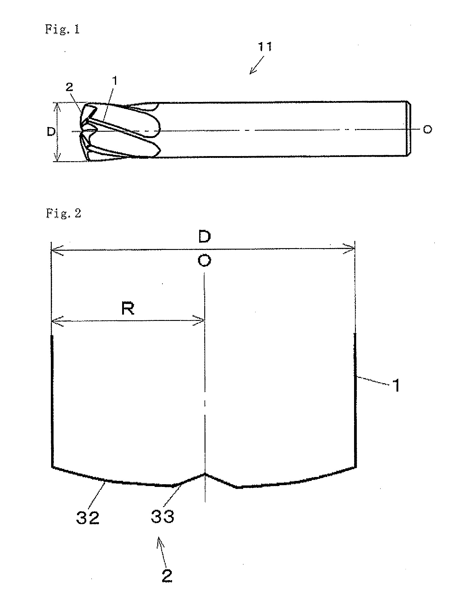 End mill for cutting of high-hardness materials