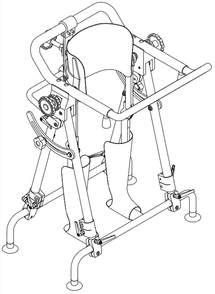 Pelvis deformity correcting device and orthopedic instrument