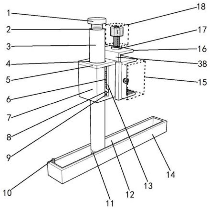 Electric transmission device for reciprocating motion of breast cancer electron beam radiotherapy radiation field light blocking sliding finger assembly