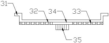 Air drying device for tea leaf processing