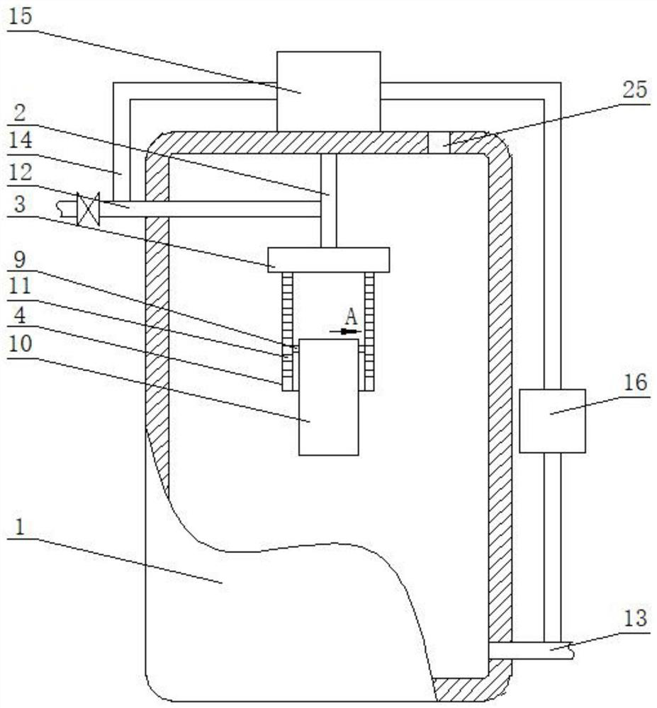 Steam injection device