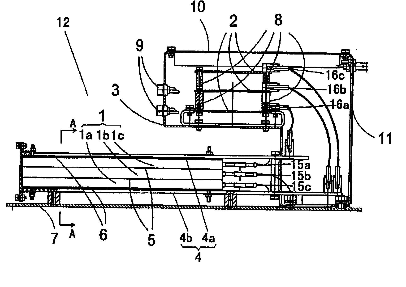 Multi-array detector module structure for radiation imaging